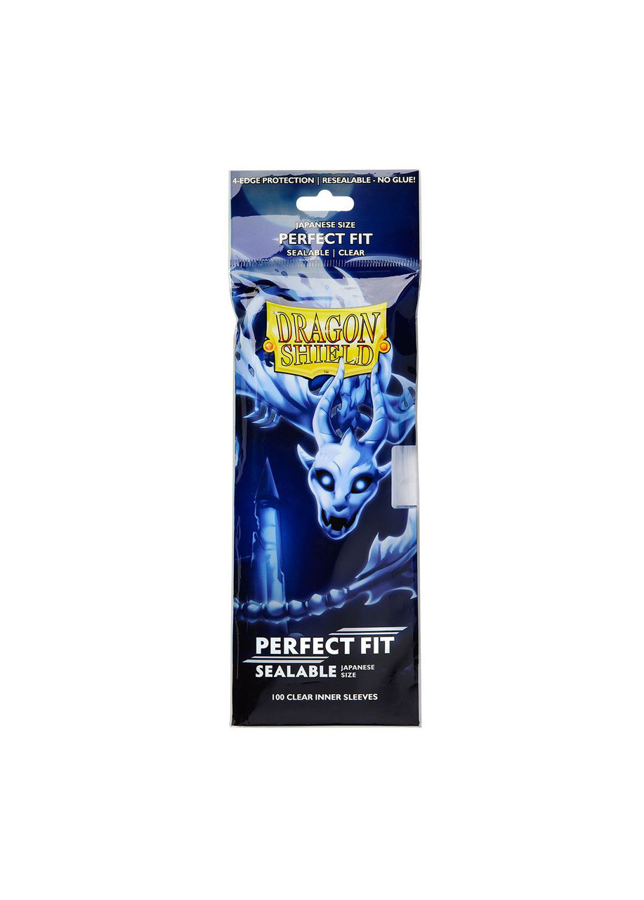 Dragon Shield Perfect Fit Japanese Sleeves - Clear – Nicodemus Cards &  Gaming
