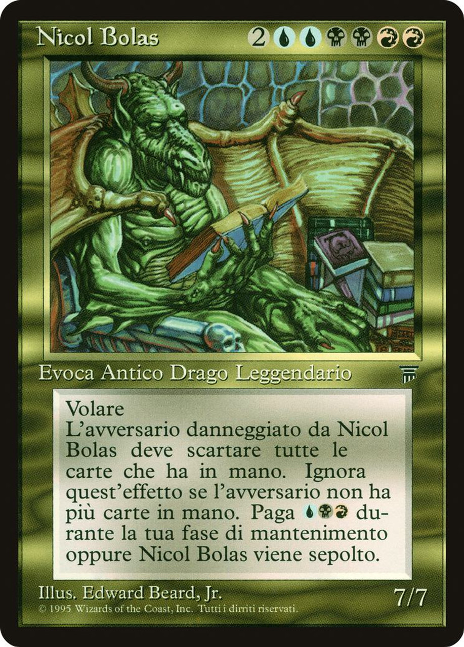 Nicol Bolas 英語 レジェンド LEG - マジック：ザ・ギャザリング