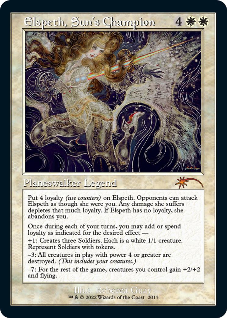 Elspeth, Sun's Champion [2013] [Retro Frame] [Secret Lair 30th