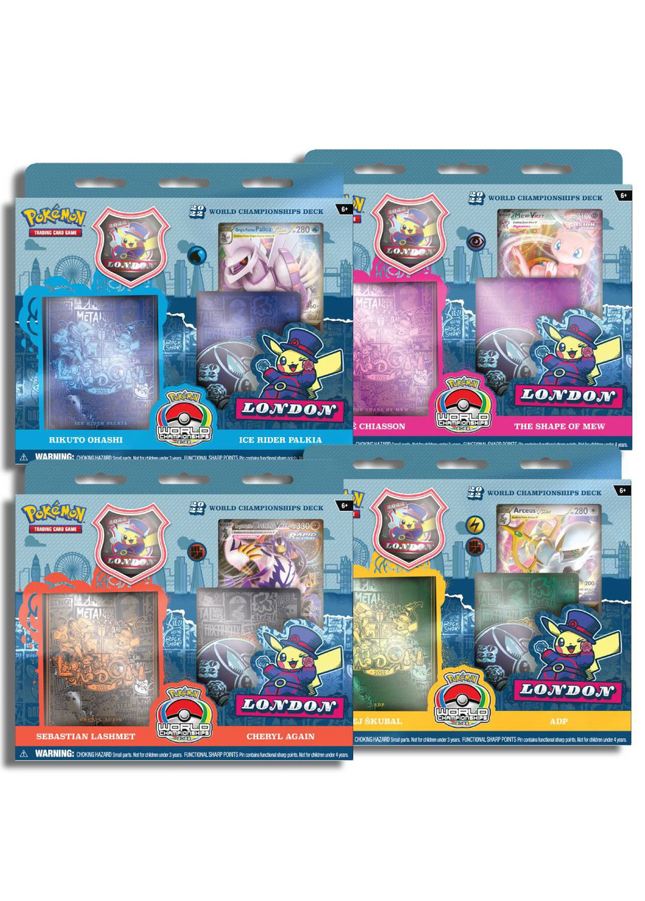 Pokémon World Championships Deck 22 Chiasson - Imperfections