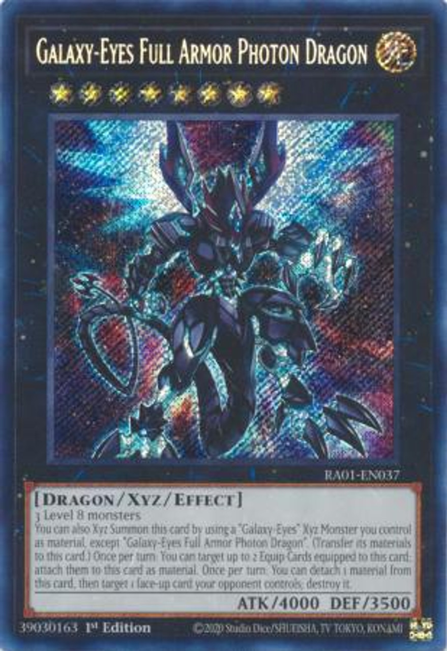 遊戯王 RA01-EN017 銀河眼の残光竜 Galaxy-Eyes Afterglow Dragon