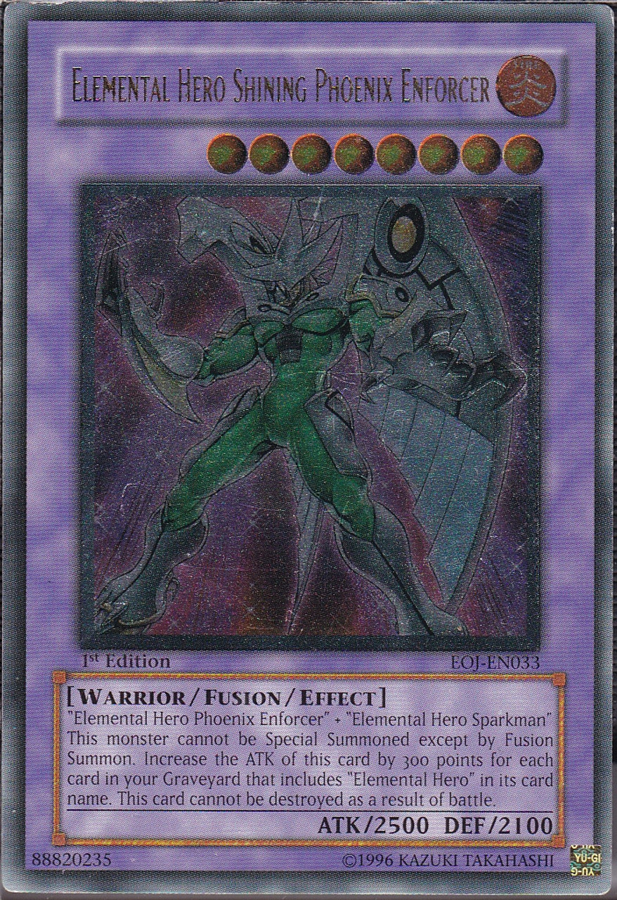 Elemental HERO Shining Phoenix Enforcer - EOJ-EN033 - Ultimate 