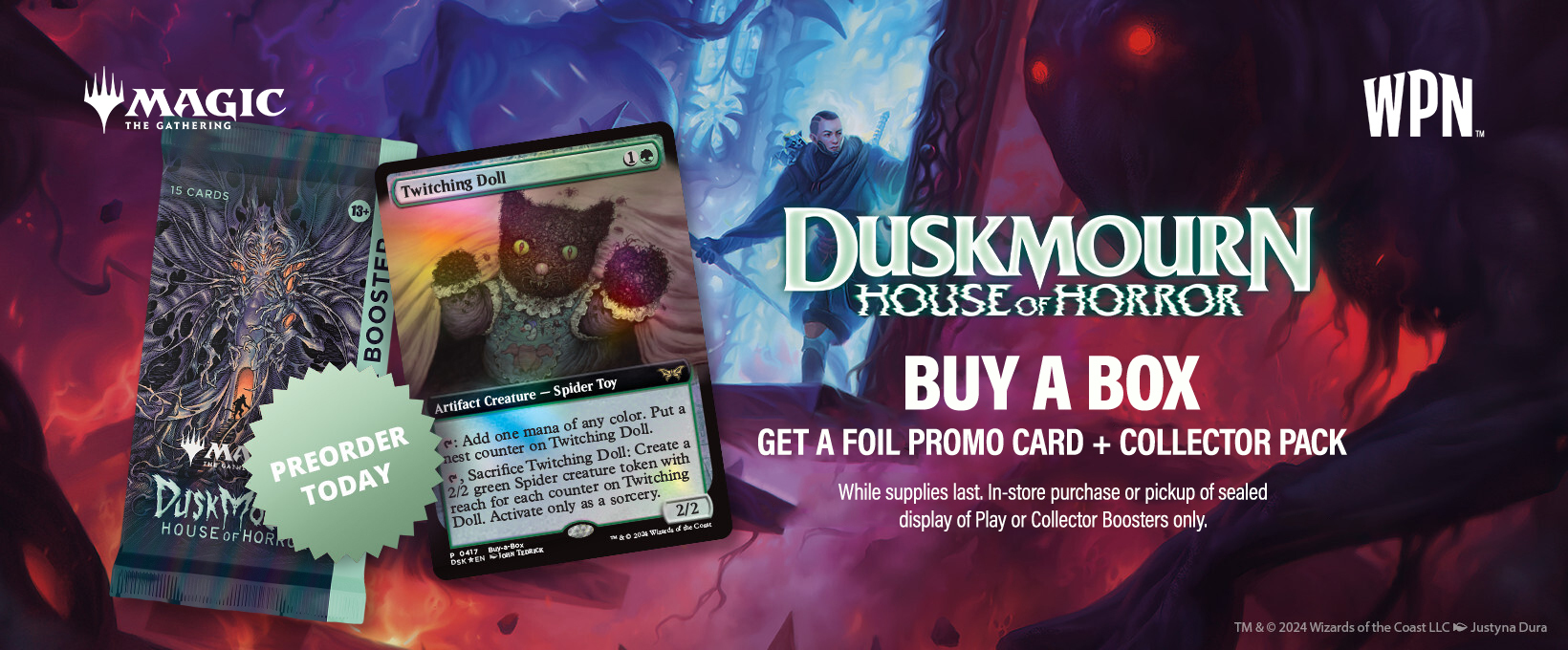 Buy-a-Box Promo for Duskmourn House of Horror