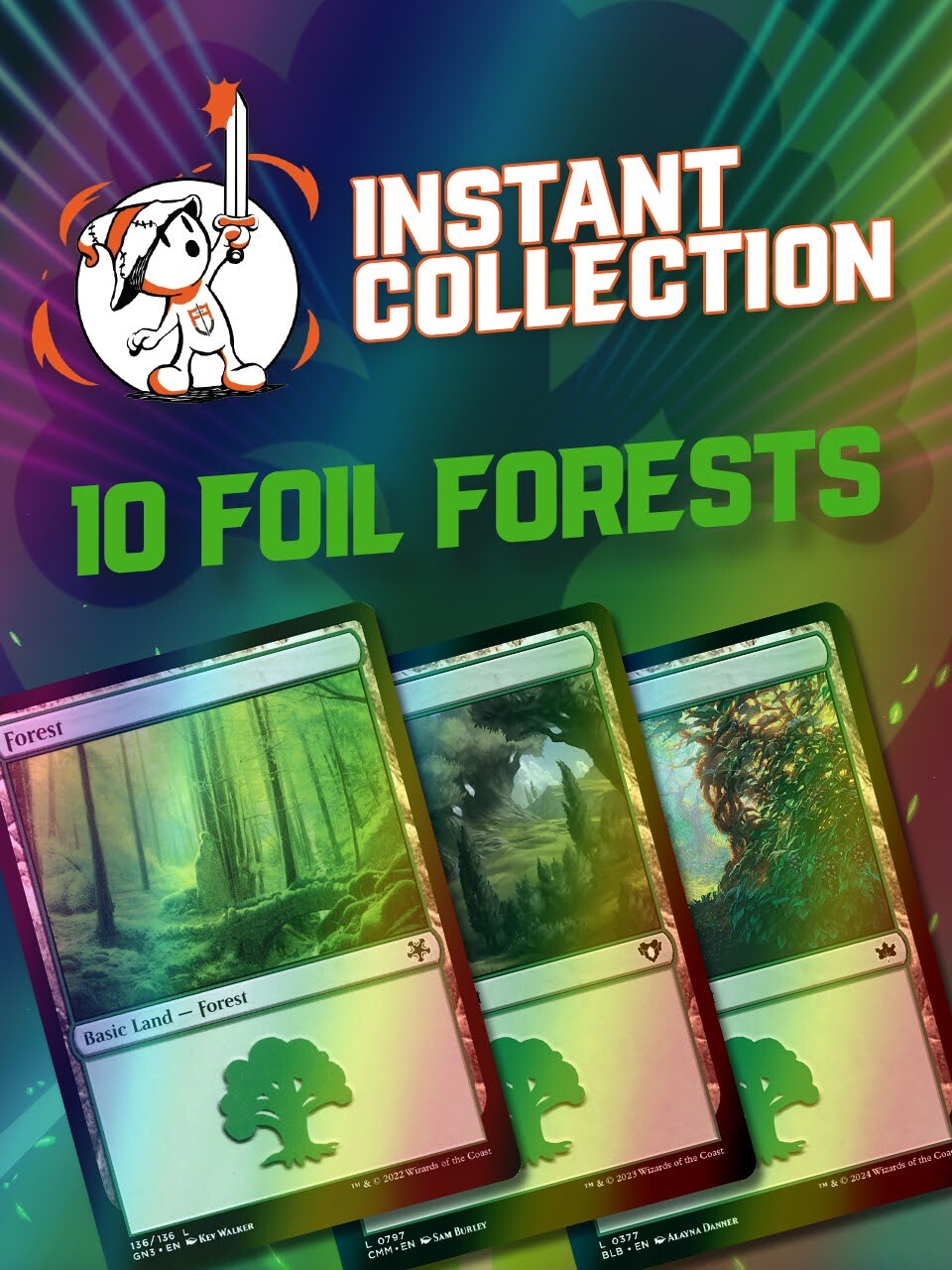 10 Foil Forests