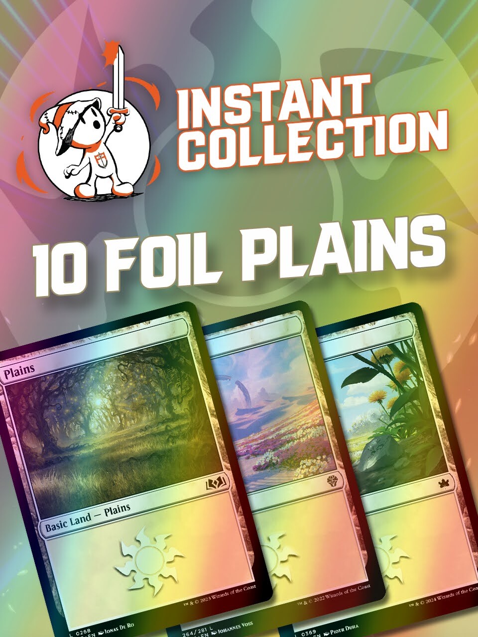 10 Foil Plains