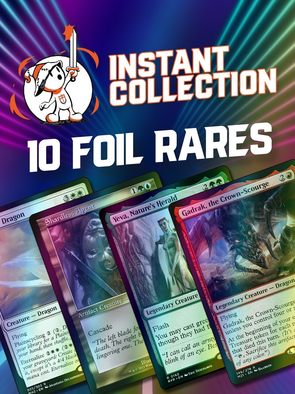 10 Foil Rares