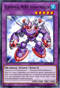 Elemental HERO Flame Wingman - DP1-EN010 - Super Rare - Face To