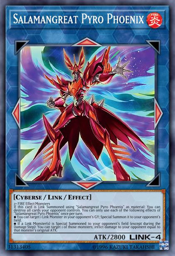 Salamangreat Pyro Phoenix - CHIM-EN039 - Secret Rare - 1st Edition