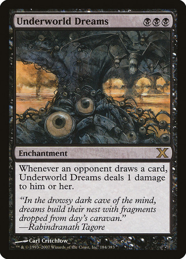 I Hit It With My Axe! on Tumblr: Underworld Dreams (2HG Promo) #mtg #magic  #magicthegathering #mtgcard #tcg #cardgame #collection #foil #promo #wotc  #game