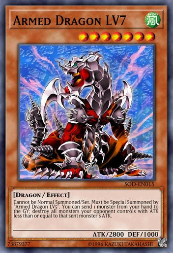  Armed Dragon LV10 - GFTP-EN075 - Ultra Rare - 1st