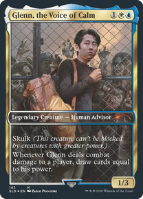 Walker token (#148) (The Walking Dead) (foil) (2/2) - Secret Lair