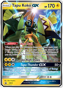 Tapu Koko GX - SM50 - Oversized Promo