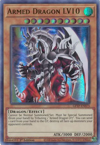 YUGIOH Armed Dragon LV10 White MP22-EN005