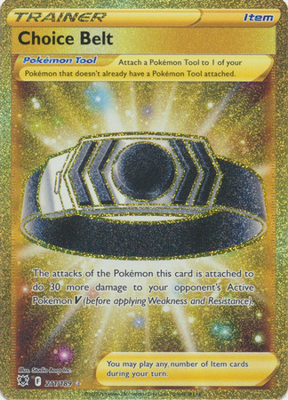 Choice Belt - 176/193 Paldea Evolved Reverse Holo Uncommon Trainer - N –  The PokéTrade Emporium