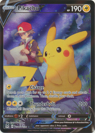 Pikachu V - TG16/TG30 - Rare Holo V [swsh11tg-TG16]