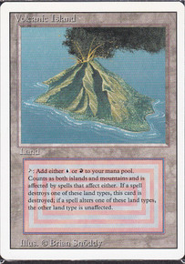 値下げ】 - MTG Magic: Volcanic Gathering - Island Island Amazon