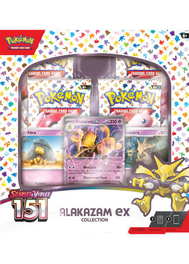 Alakazam EX - Scarlet & Violet 151 - MEWEN Pokémon card 65/165