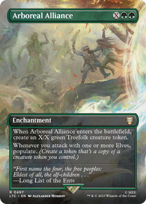 Legolas's Quick Reflexes [537] [Surge Foil] [Borderless] [The Lord