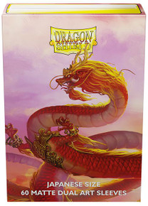 Dragon Shield: Japanese Size 60-Count Brushed Art Sleeves - Christmas 2023