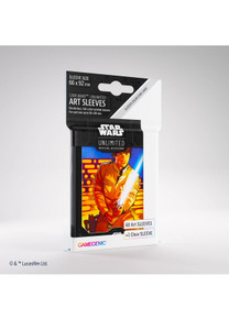 Gamegenic Star Wars: Unlimited Double Sleeving Pack - Standard Size - 120ct  - Luke Skywalker