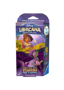 Disney Lorcana: Rise of the Floodborn Amethyst & Steel Starter Deck + –  Undiscovered Realm