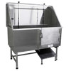 Paw Brothers Stainless Steel Tub 48" with Right Ramp
