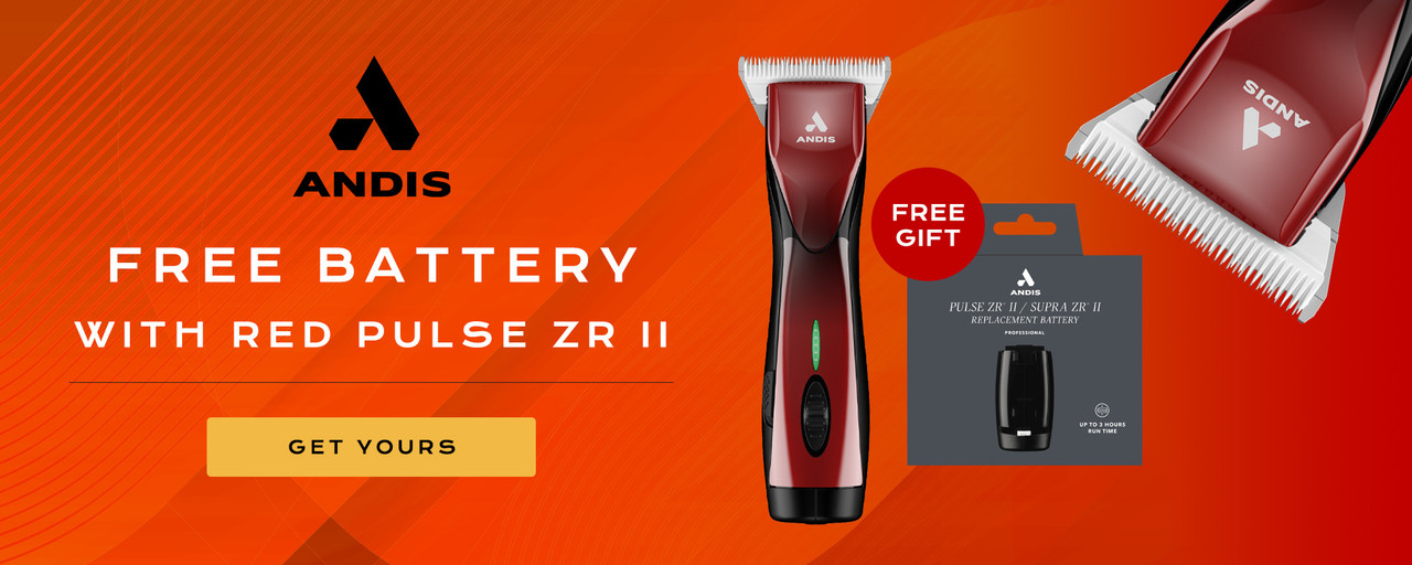Free Replacement Battery with Red Pulse ZR II