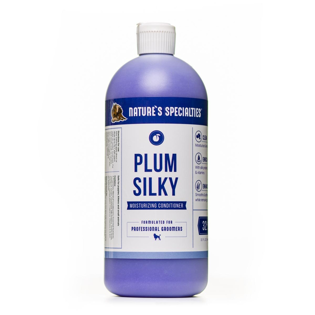 plum silky dog shampoo