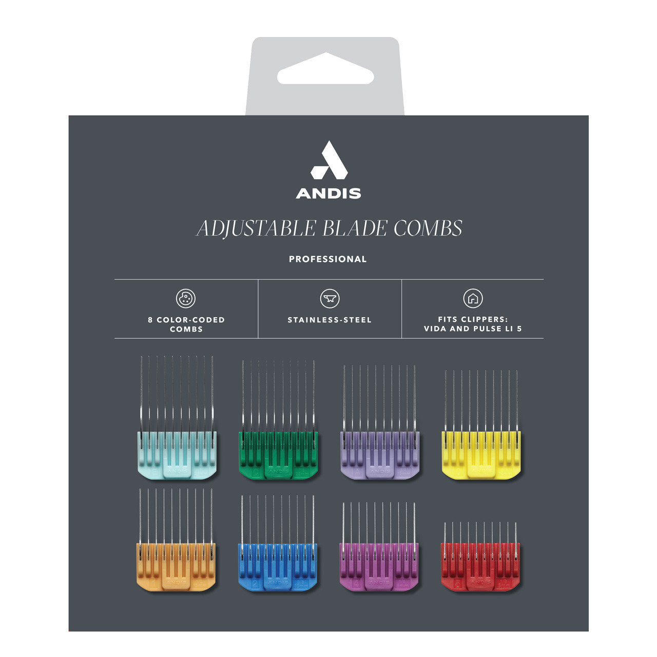 Andis stainless steel combs Clearance