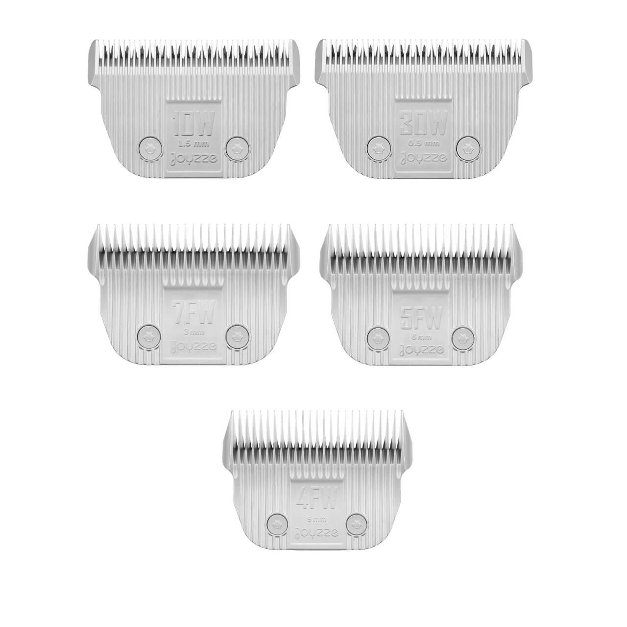 Pet Grooming Clipper Blade Chart Size and Use