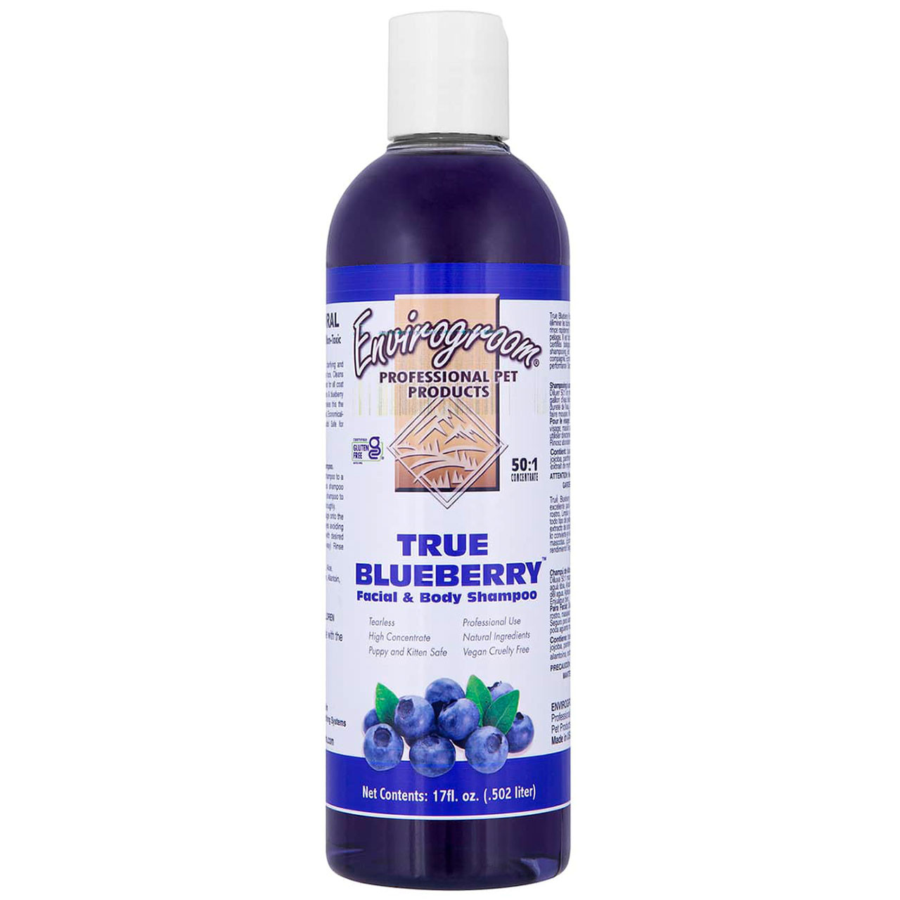 Envirogroom True Blueberry Facial & Body Shampoo Dilutes 501