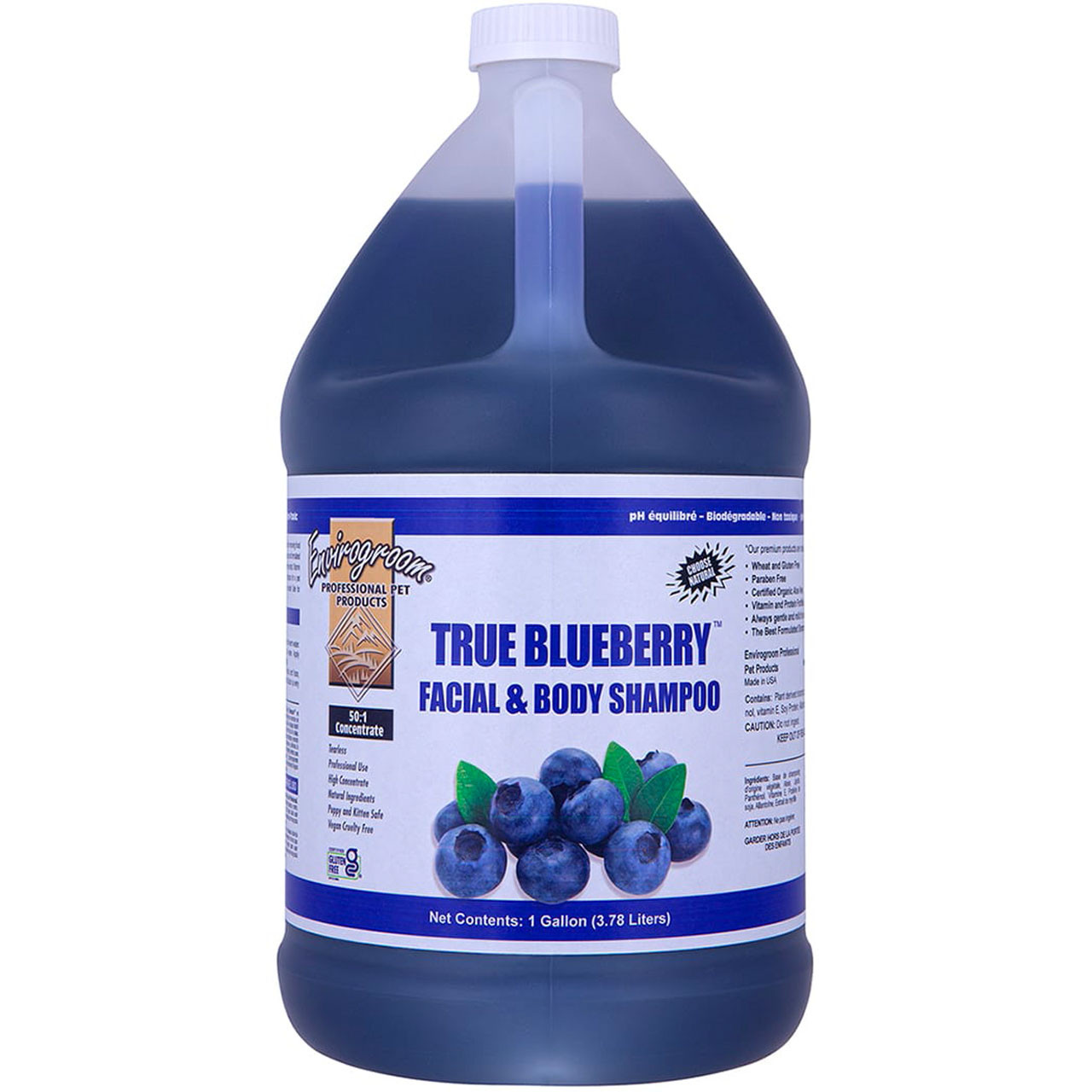 Envirogroom True Blueberry Facial & Body Shampoo Dilutes 501