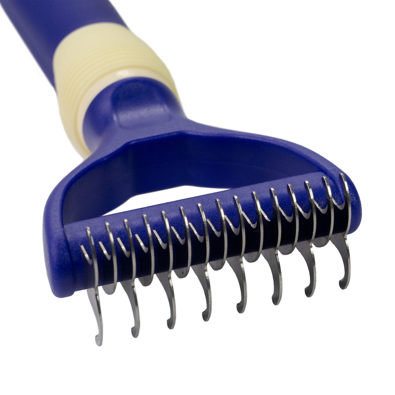 Jelly Pet Dual Deshedding Rake 2in1 Remove Undercoat