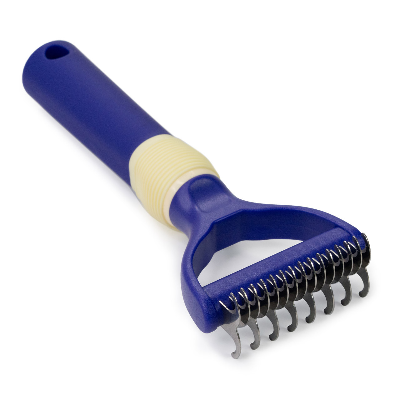 Jelly Pet Dual Deshedding Rake 2in1 Remove Undercoat