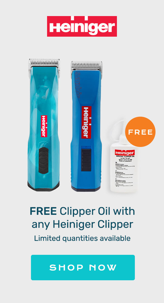 Free iGroom Silicone-Free Detangling and Conditioning Spray with All Heiniger Clippers