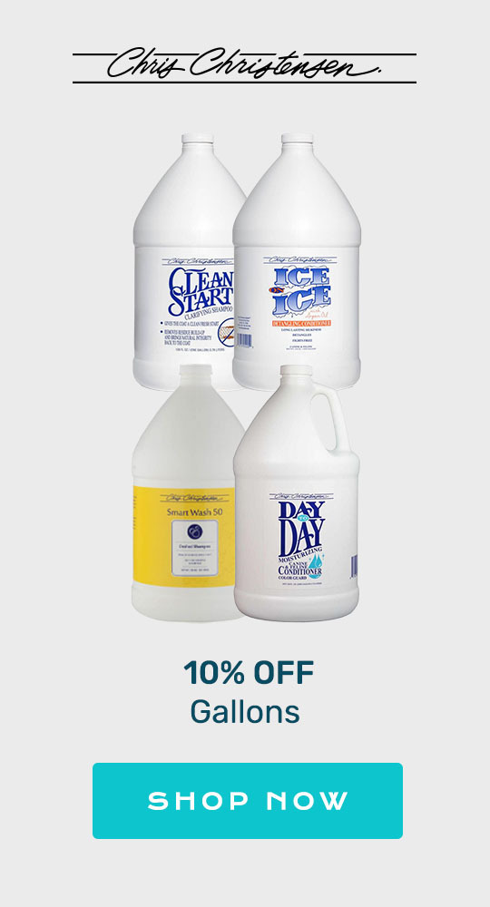 Buy 3 Chris Christensen Gallons, Get the 4th Gallon FREE! Mix and match!