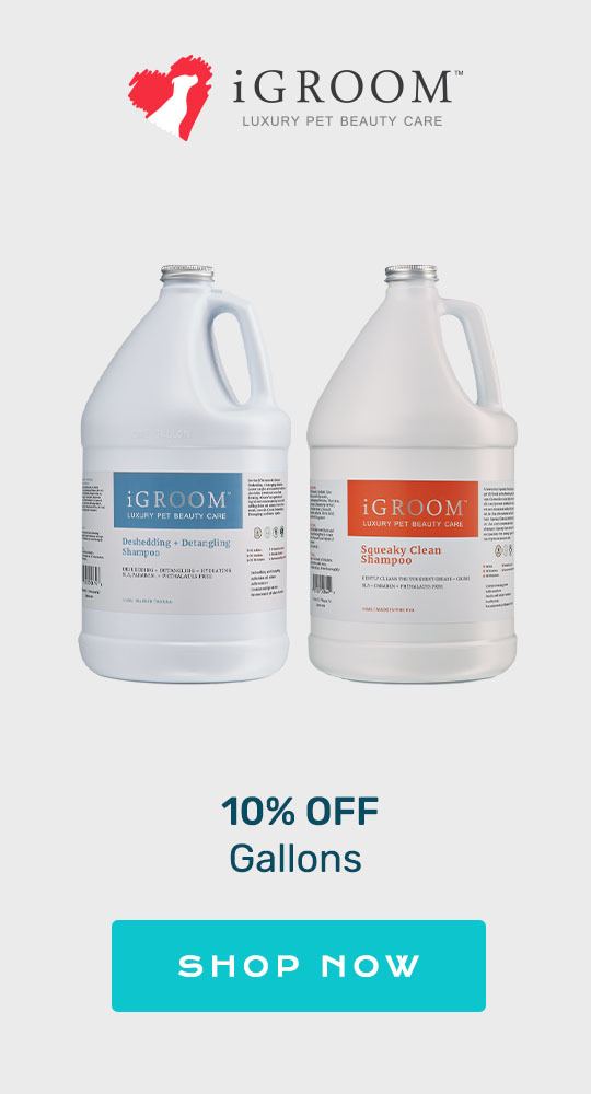 10% Off iGroom Gallons