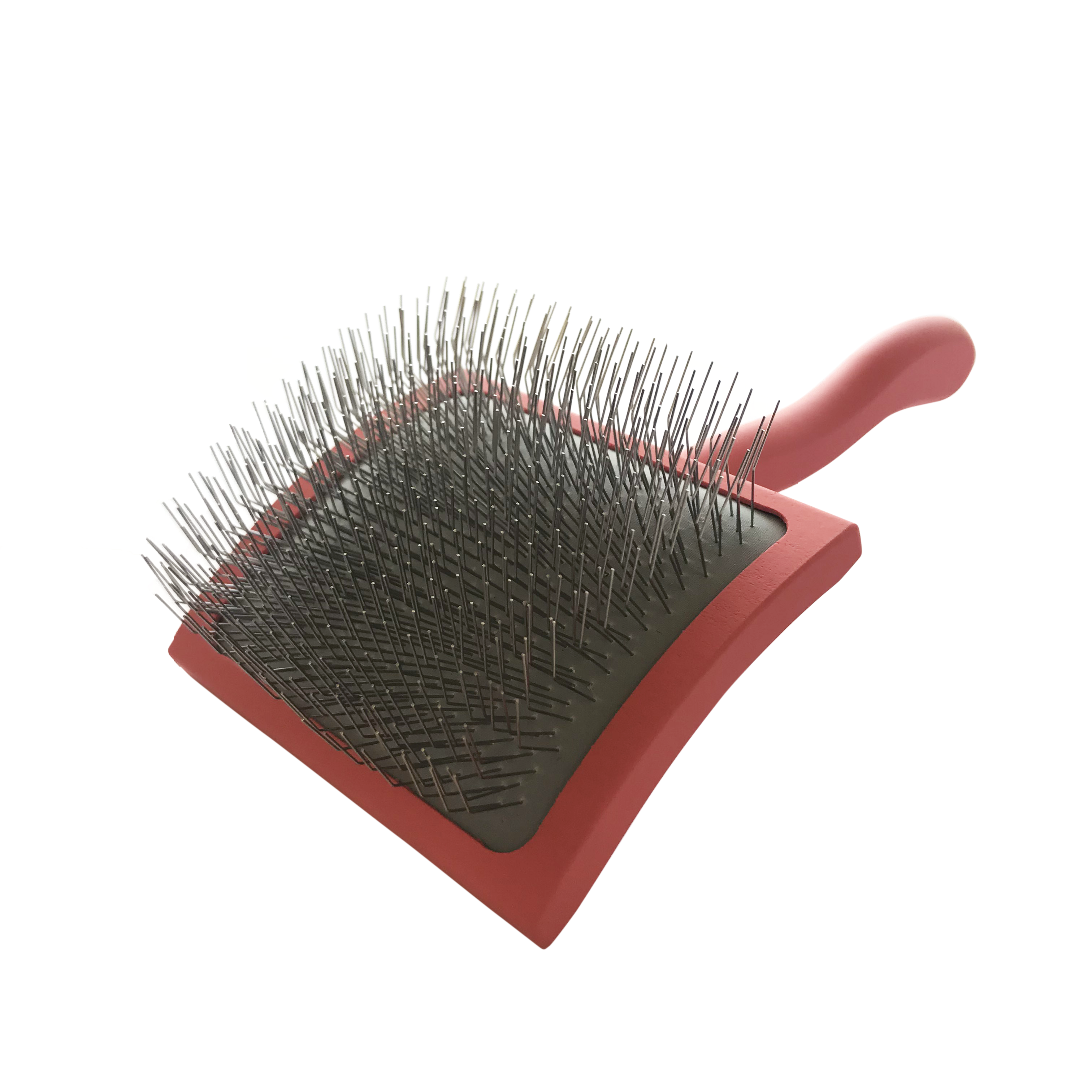 rake and slicker brush