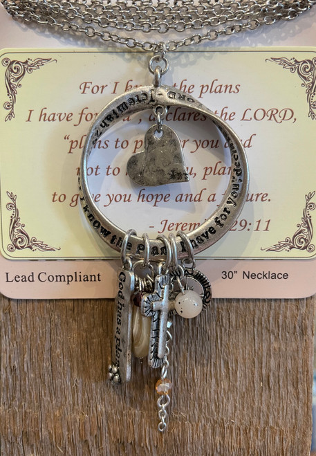 Jeremiah 29:11
Confirmation
Graduation
Jewelry
Necklace