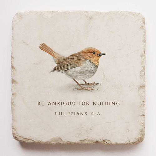 Scripture Stone
Be anxious for nothing.
Philippians 4:6