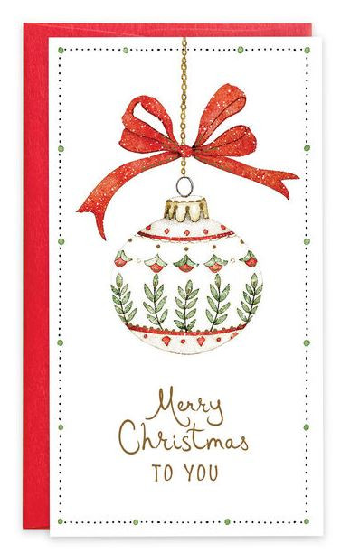 Christmas Card
Money Card