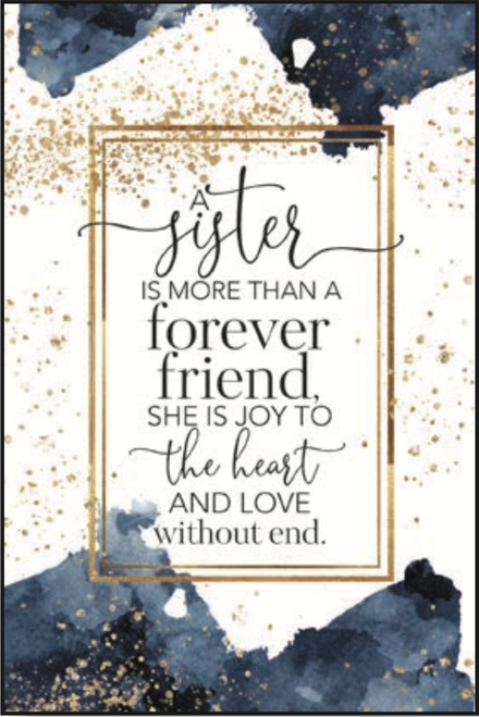 Sister plaque
Sister sign