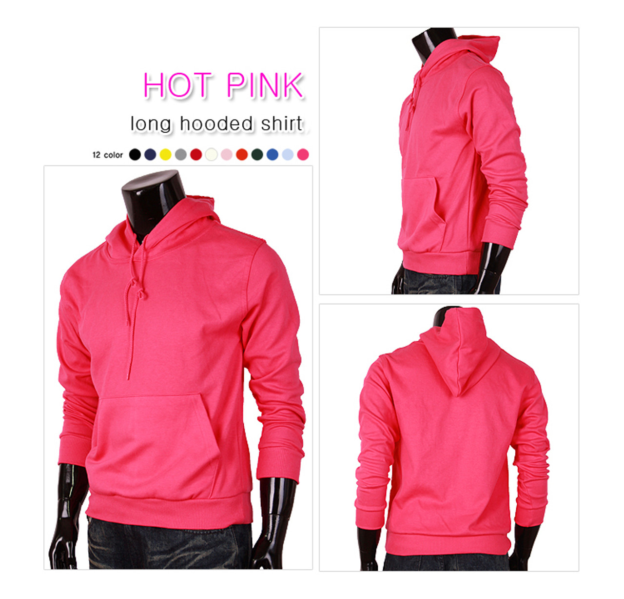 hot-pink hoodie pullover for unisex cotton hoodie t-shirt men hoodie t-shirt,  hoodie fashion
