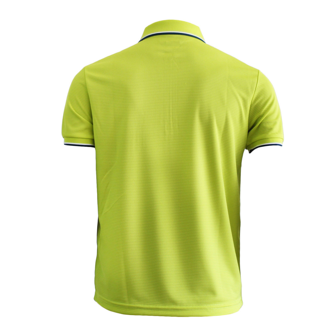 Light-Green polo zip-up neck t-shirt short sleeves