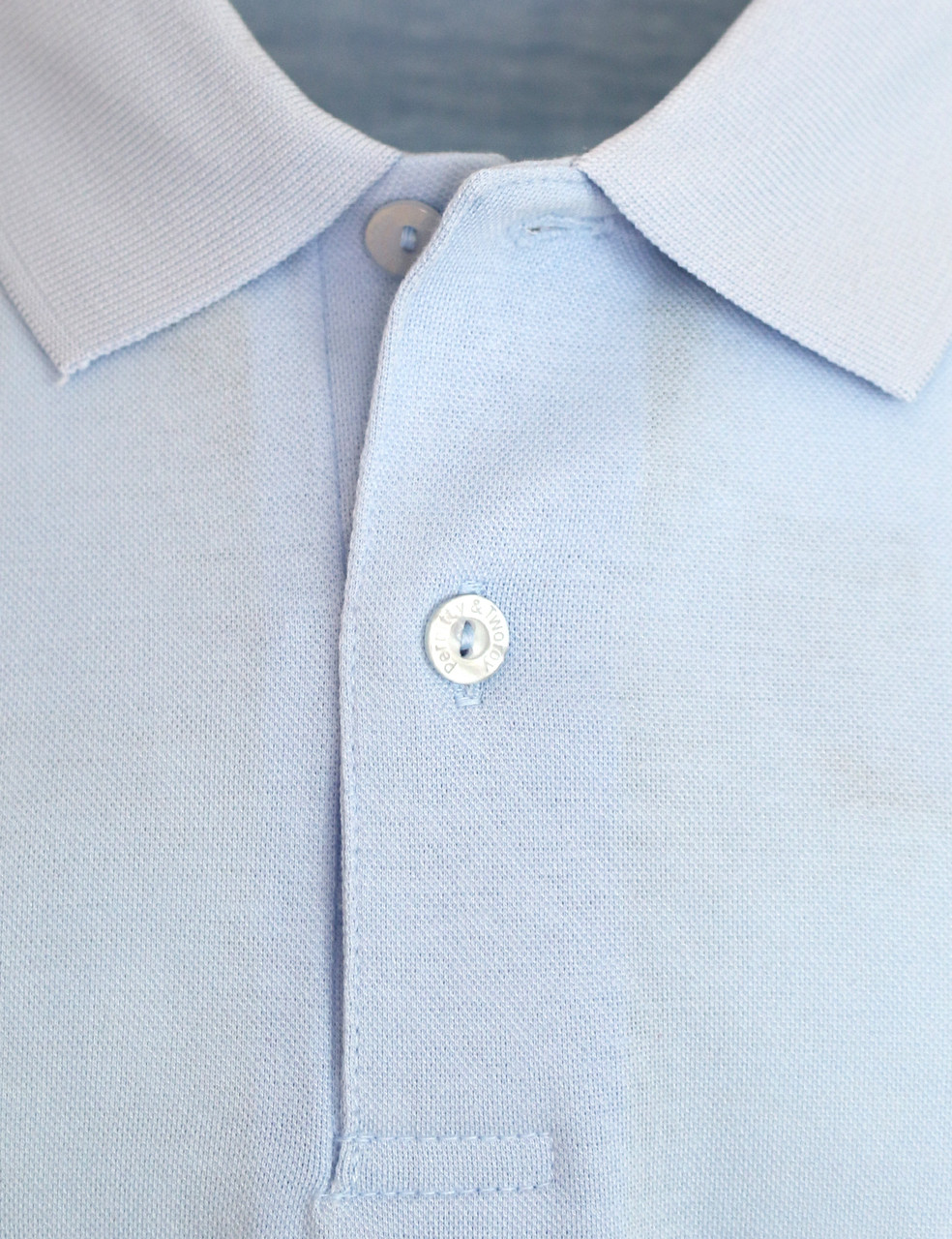 Summer Shade - Blue Hawaii Dyed Short Sleeve Pique’ Polo Shirt
