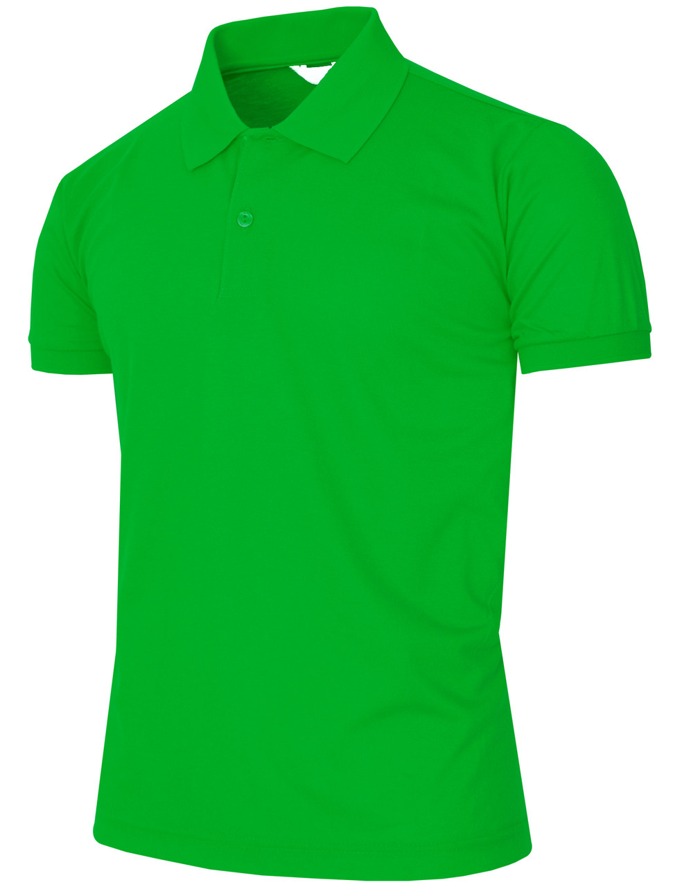 ポロシャツ SATUR Basic Pique Polo Short Sleeve T-Shirt Green SA252MTS13 Unisex Pique solid Polo Shirt