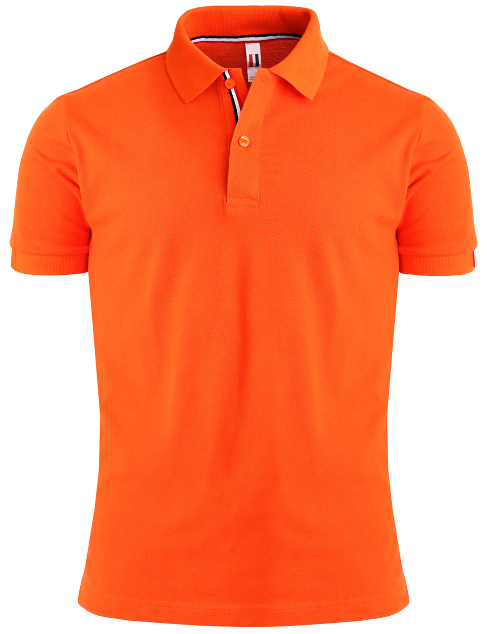 Orange collar shirt clearance