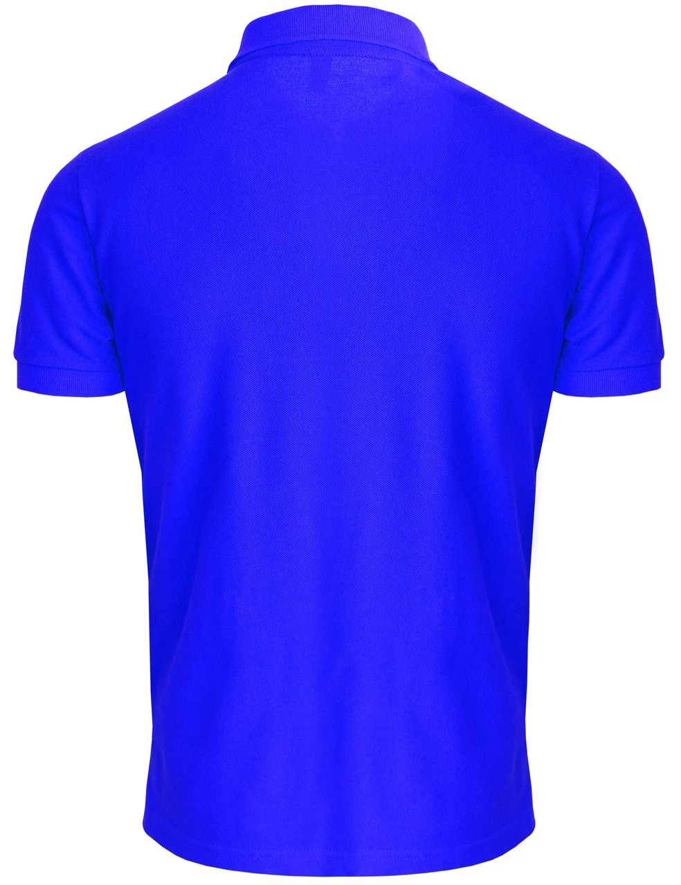 Summer Shade - Blue Hawaii Dyed Short Sleeve Pique’ Polo Shirt