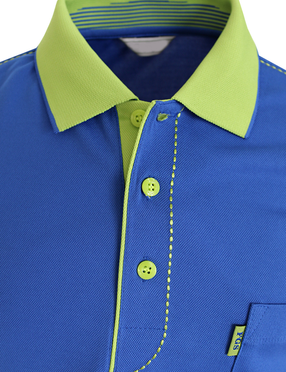 Long Sleeve Dri Fit Stitch Point Polo 