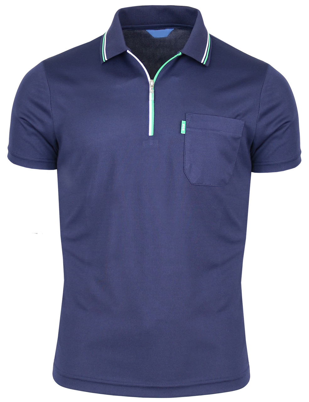 dri fit navy blue polo